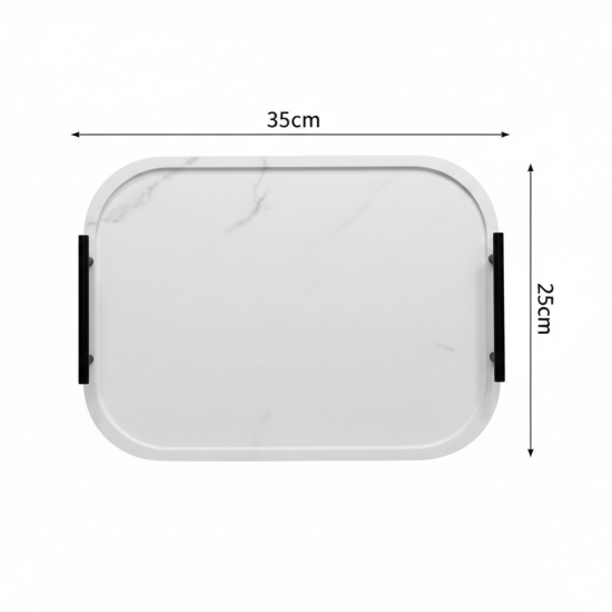 Wooden Tray Set 2 Pcs